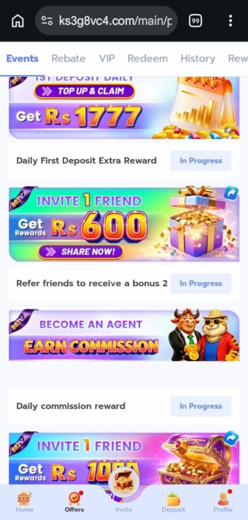 883V Game rewards and bonuses