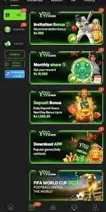 Y333 Game bonuses