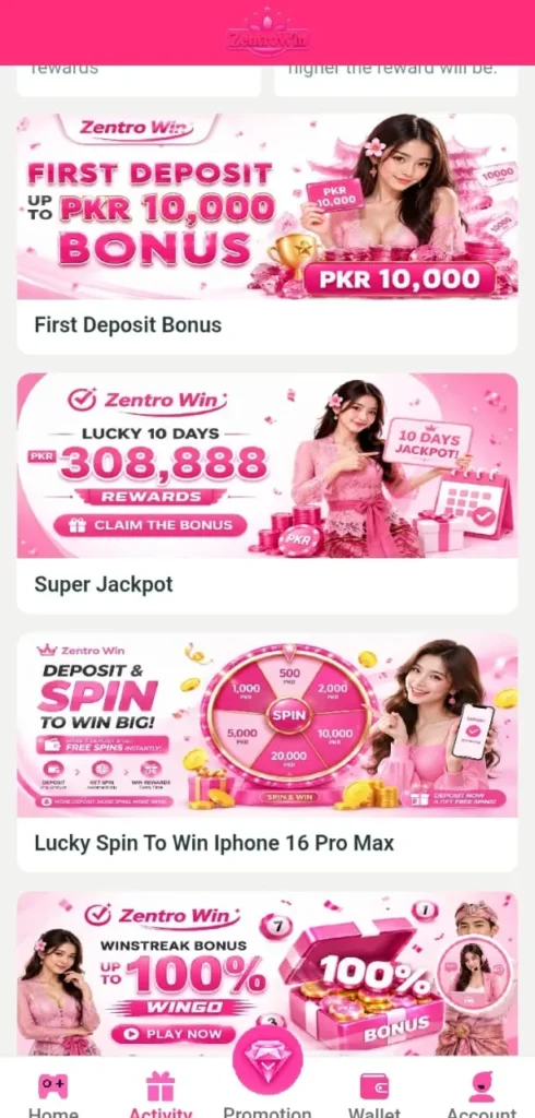 Zentro Win Game BONUSES